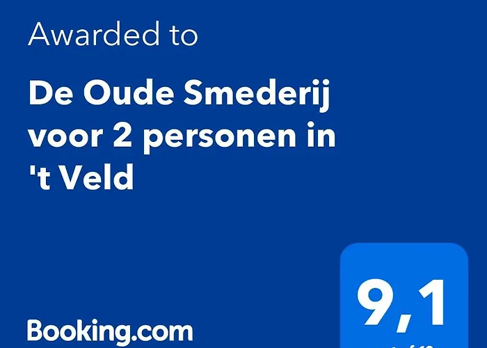 De Oude Smederij Voor 2 Personen In 't Veld *